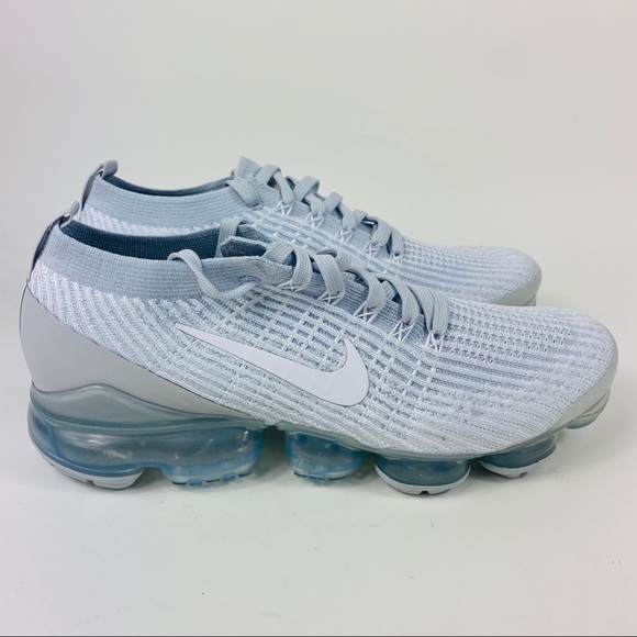 nike air vapormax flyknit 3 white pure platinum